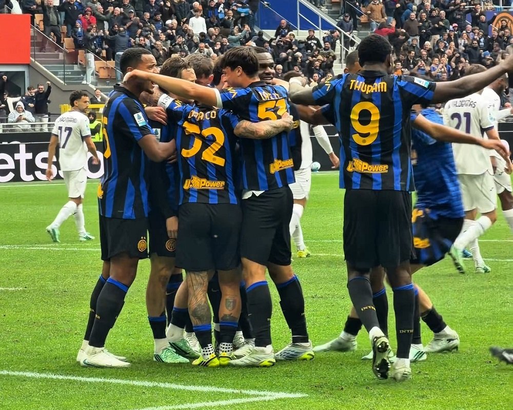 Sempat Tertinggal, Inter Milan Ungguli Fiorentina 2-1