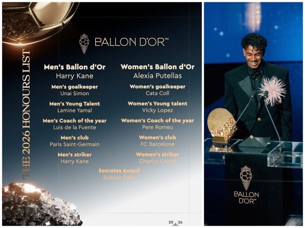 Puncak Penghargaan Ballon d'Or, Pemain dan Tim Spanyol Mendominasi Deretan Pemenang