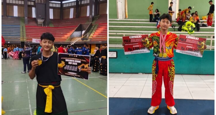 Siswa kelas XII SMA Taman Harapan Malang  Yesaya Sandjaya Purnomo, meraih capaian prestasi mentereng sebagai atlet di cabang olahraga Barongsai adalah impian sejak kecil