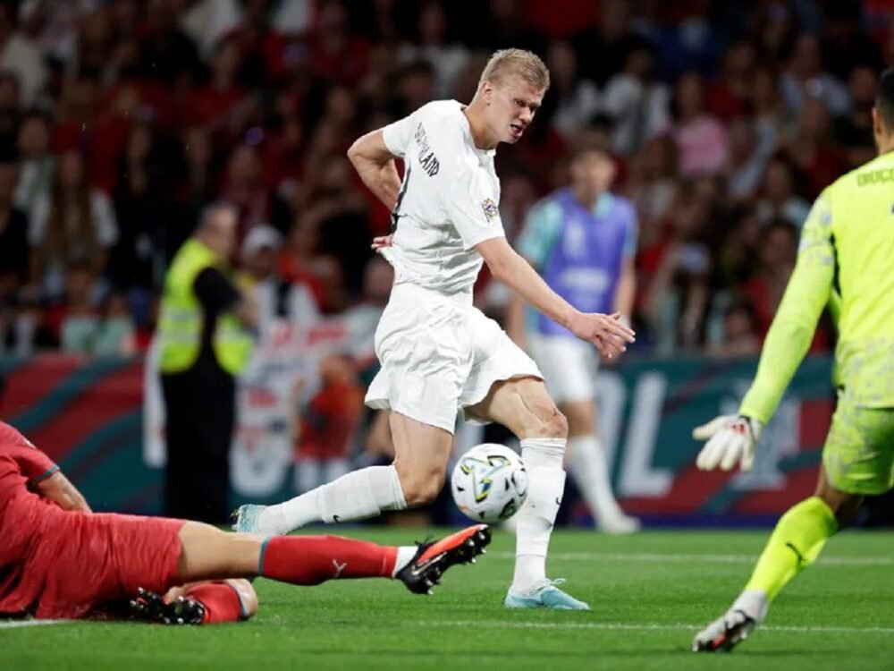 Tak Cuma Kalah dari Portugal, Cedera Erling Haaland Jadi Kekhawatiran Norwegia