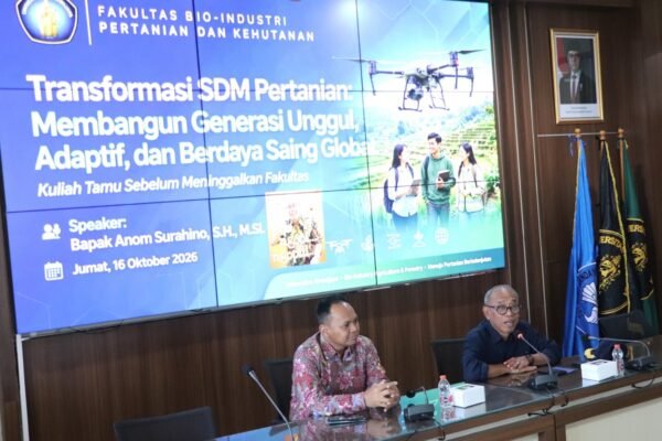 Bekali Lulusan Hadapi Dunia Kerja, FBiPK UB Gelar Kuliah Tamu Bersama Anom Surahno