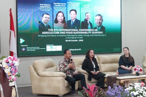 ICAFOSY 2026 Jadi Ajang FBiPK UB Perkuat Sinergi Internasional untuk Ketahanan Air, Energi, dan Pangan
