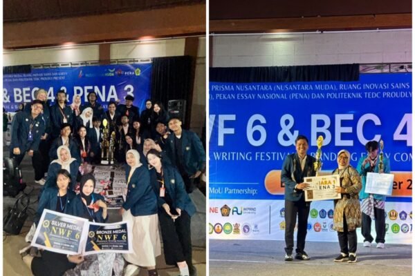 PENA 3 di Bandung, Mahasiswa FBiPK UB Raih Gold Medal dan Juara 1 dan Juara Umum