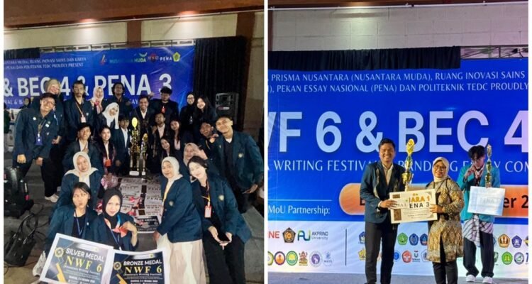 PENA 3 di Bandung, Mahasiswa FBiPK UB Raih Gold Medal dan Juara 1 dan Juara Umum