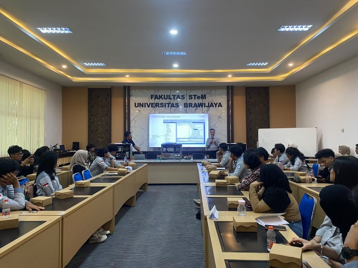 Perkuat Sektor Otomasi, FSTeM UB Gandeng PT TOP Gelar Innotech Workshop