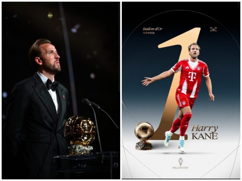 Menangkan Ballon d'Or, Harry Kane Akhiri Paceklik Gelar Tersebut untuk Pemain Inggris