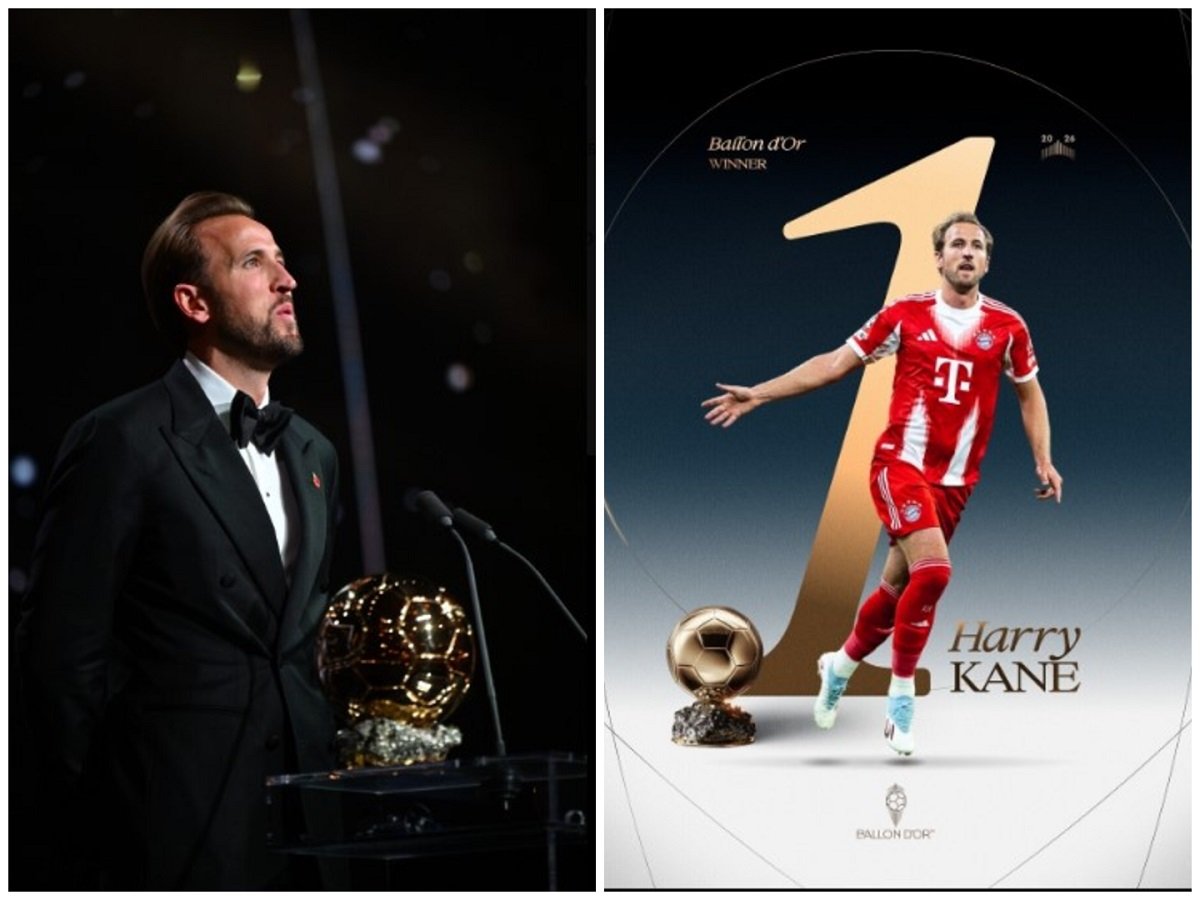 Harry Kane Menangkan Ballon d'Or, Harry Kane Akhiri Paceklik Gelar Tersebut untuk Pemain Inggris