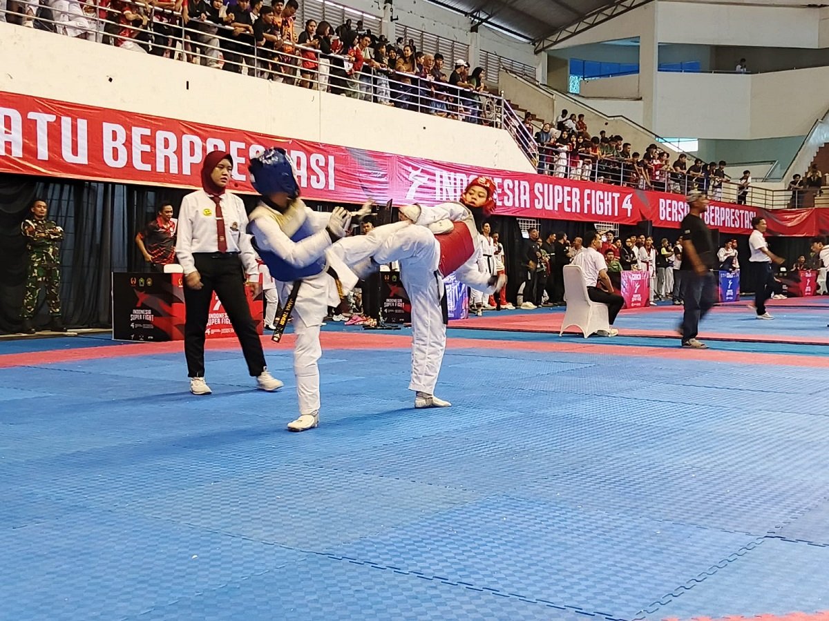 Indonesia Super Fight Malang Evaluasi Kesiapan Atlet Taekwondo Menuju Popda dan Porprov Lewat Indonesia Super Fight 4