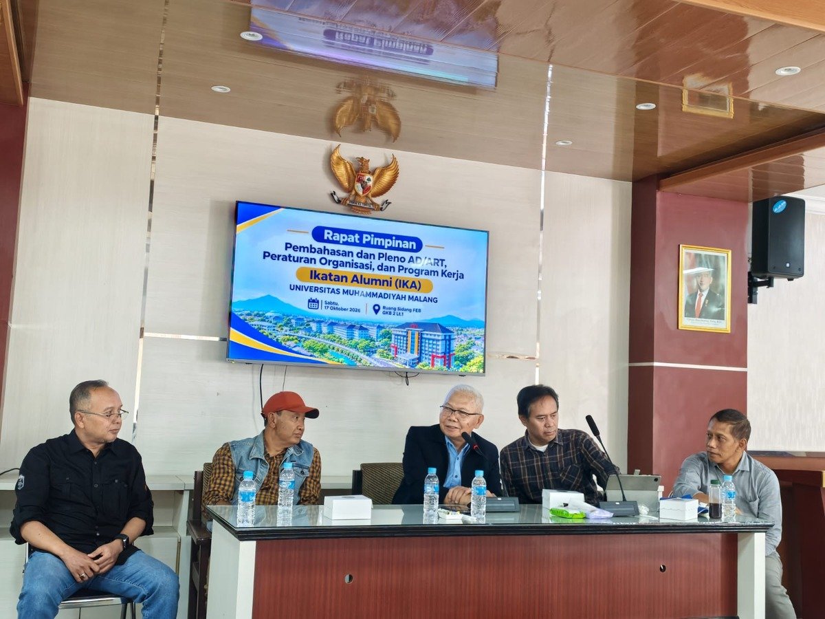 Usung Slogan 'Satu Almamater, Sejuta Potensi', IKA UMM Siap Jadi Rumah Besar Alumni yang Inklusif dan Berdaya