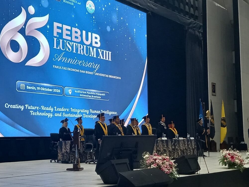 Peringatan Lustrum XIII, FEB UB Cetak Rekor Serapan Alumni Hingga 100 Persen