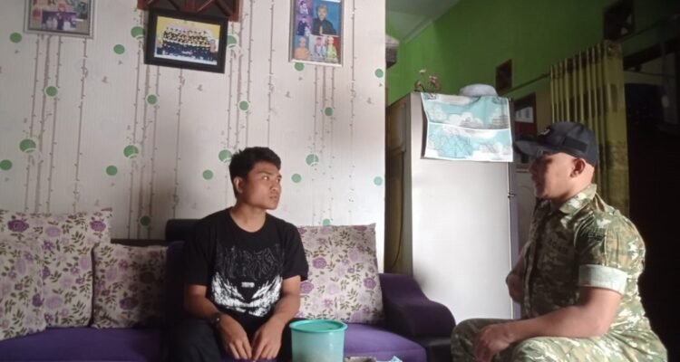 Sosialisasi Penerimaan Prajurit TNI AD Babinsa Kotalama, Dorong Generasi Muda Berani Mengabdi