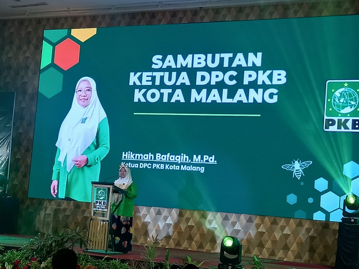 Pengukuhan DPC PKB Kota Malang Pengukuhan Pengurus DPC PKB Kota Malang Masa Bakti 2026–2031, Hikmah Bafaqih Ajak Parpol Jaga Kebersamaan dan Kembalikan Kepercayaan Publik
